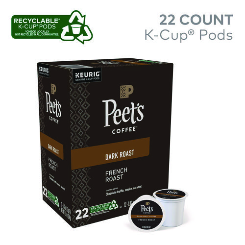 Picture of French Roast Coffee K-Cups, 22/Box