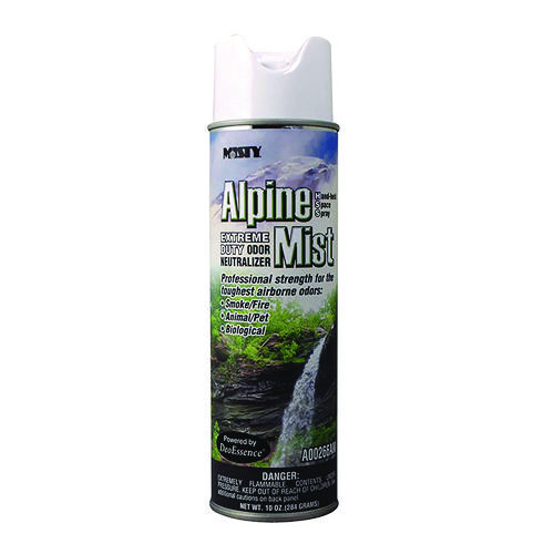 Picture of Hand-Held Odor Neutralizer, Alpine Mist, 10 oz Aerosol Spray, 12/Carton