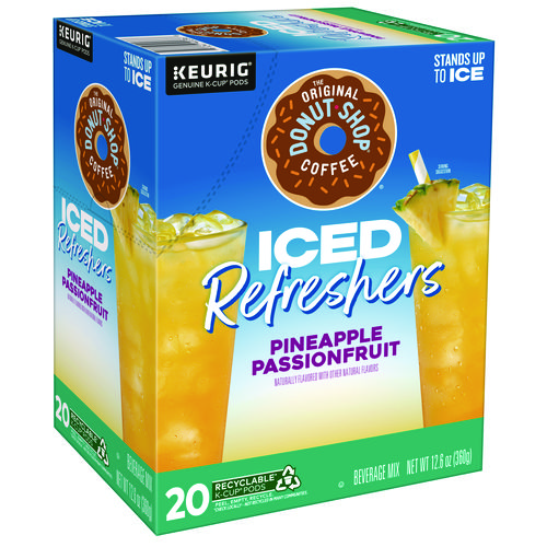 Picture of ICED Refreshers K-Cup Pods, Passion Fruit, 20/Box