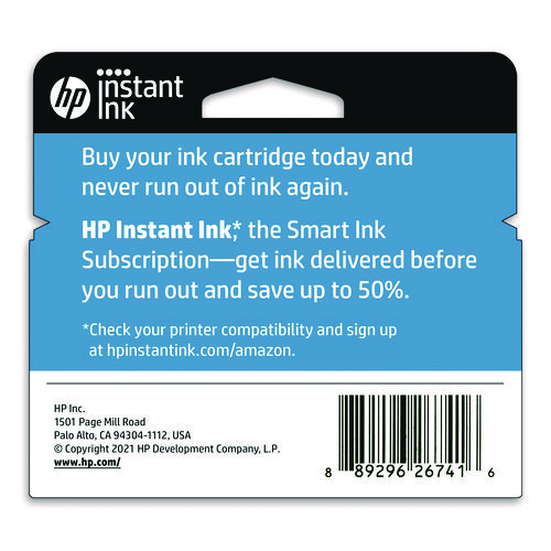 Picture of HP 923 (4K0T0LN) Cyan Original Ink Cartridge