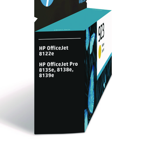 Picture of HP 923 (4K0T2LN) Yellow Original Ink Cartridge