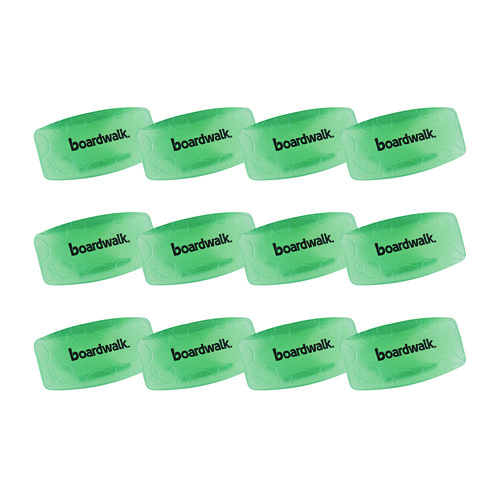 Picture of Toilet Bowl Clip, Cucumber Melon Scent, Green, 12/Box