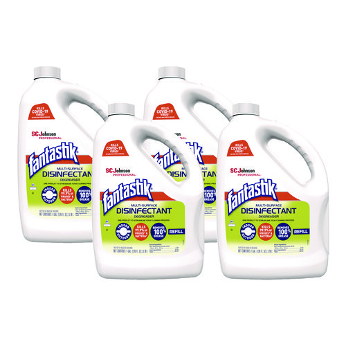 Picture of Multi-Surface Disinfectant Degreaser, Pleasant Scent, 1 Gallon Bottle, 4/Carton