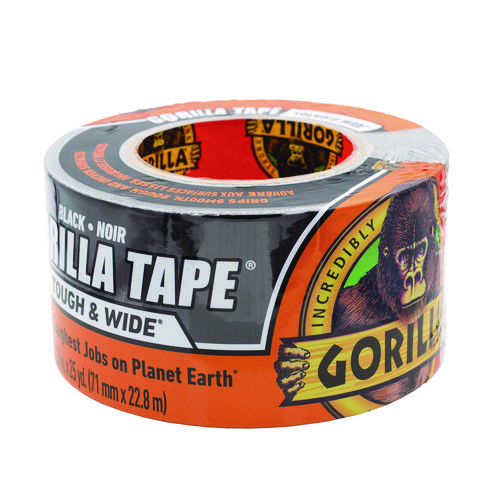 Picture of Gorilla Tape, 3" Core, 2.88" x 25 yds, Black