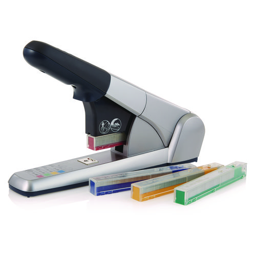 Picture of Heavy-Duty Cartridge Stapler, 80-Sheet Capacity, Silver