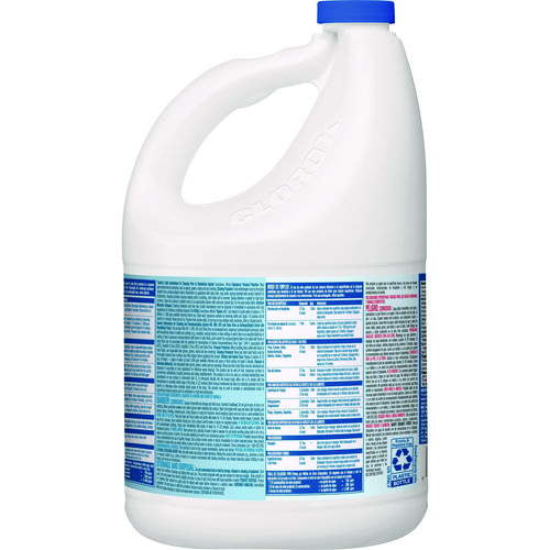 Picture of Concentrated Germicidal Bleach, Regular, 121 oz Bottle, 3/Carton