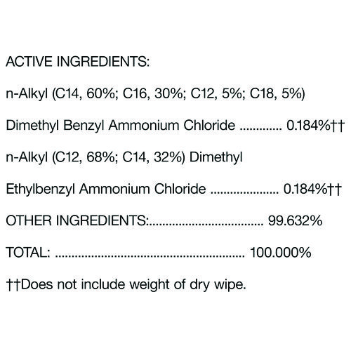 Picture of Disinfecting Wipes, 1-Ply, 7 x 7.75, Crisp Lemon, White, 75/Canister, 6 Canisters/Carton