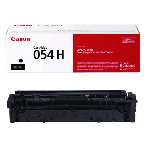 Picture of 3028C001 (054H) High-Yield Toner, 3,100 Page-Yield, Black