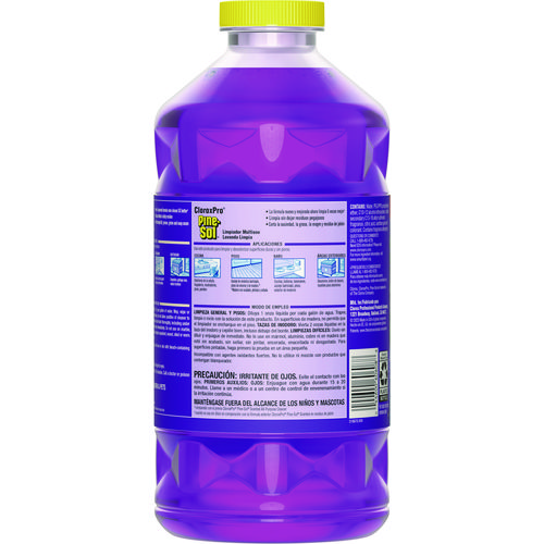 Picture of CloroxPro Multi-Surface Cleaner Concentrated, Lavender Clean Scent, 80 oz Bottle, 3/Carton