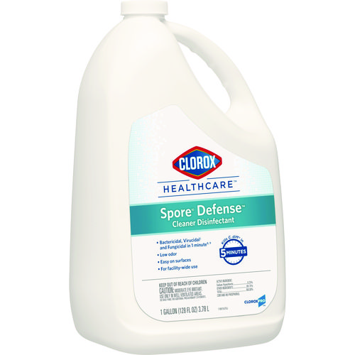 Picture of Spore Defense Cleaner Disinfectant, Open System, 1 gal Refill Bottle, 4/Carton