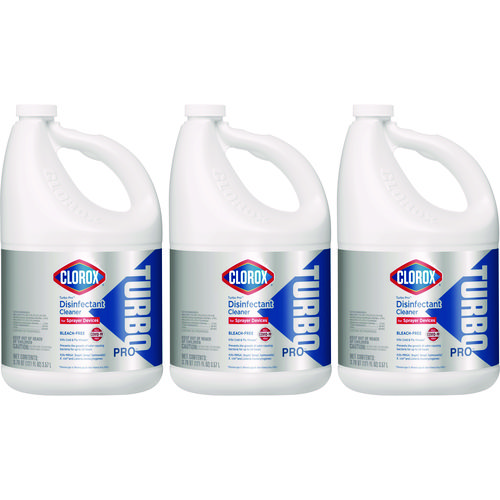 Picture of Turbo Pro Disinfectant Cleaner for Sprayer Devices, 121 oz Bottle, 3/Carton