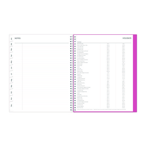 Picture of Breast Cancer Awareness Create-Your-Own Cover Weekly/Monthly Planner, Orchids Artwork, 11 x 8.5, 12-Month (Jan to Dec): 2025