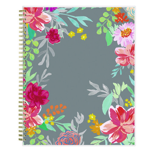 Picture of Sophie Frosted Weekly/Monthly Planner, Floral Artwork, 11 x 8.5, Multicolor Cover, 12-Month (Jan to Dec): 2025