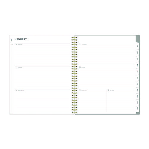 Picture of Sophie Frosted Weekly/Monthly Planner, Floral Artwork, 11 x 8.5, Multicolor Cover, 12-Month (Jan to Dec): 2025