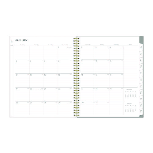 Picture of Sophie Frosted Weekly/Monthly Planner, Floral Artwork, 11 x 8.5, Multicolor Cover, 12-Month (Jan to Dec): 2025