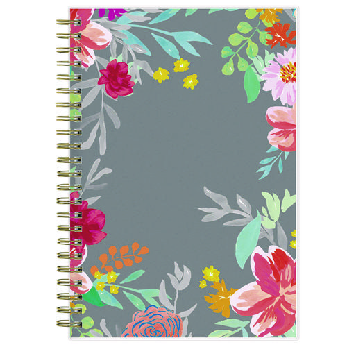 Picture of Sophie Frosted Weekly/Monthly Planner, Floral Artwork, 8 x 5, Multicolor Cover, 12-Month (Jan to Dec): 2025