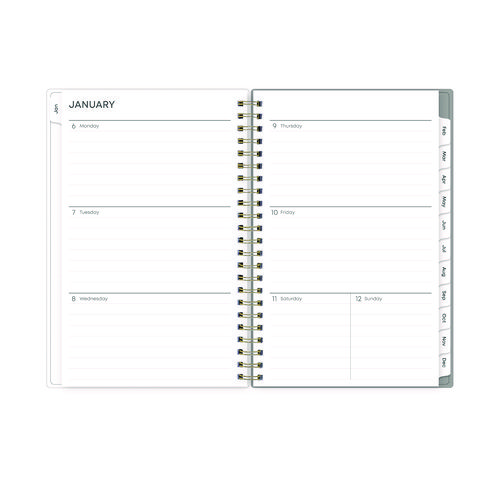 Picture of Sophie Frosted Weekly/Monthly Planner, Floral Artwork, 8 x 5, Multicolor Cover, 12-Month (Jan to Dec): 2025