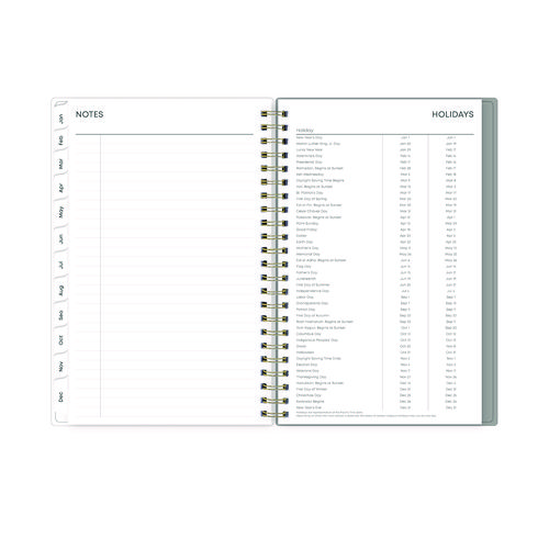 Picture of Sophie Frosted Weekly/Monthly Planner, Floral Artwork, 8 x 5, Multicolor Cover, 12-Month (Jan to Dec): 2025