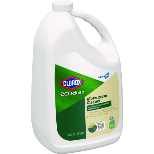 Picture of Clorox Pro EcoClean All-Purpose Cleaner, Unscented, 128 oz Bottle, 4/Carton