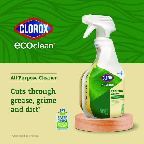 Picture of Clorox Pro EcoClean All-Purpose Cleaner, Unscented, 128 oz Bottle, 4/Carton