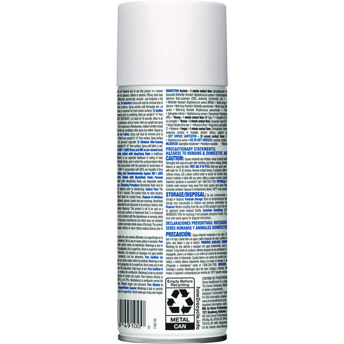 Picture of Citrace Hospital Disinfectant and Sanitizer, Citrus, 14 oz Aerosol Spray, 12/Carton