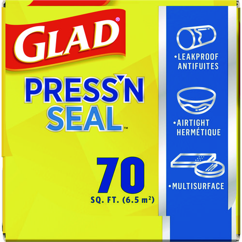 Picture of Press'n Seal Food Plastic Wrap, 70 Square Foot Roll, 12 Rolls/Carton