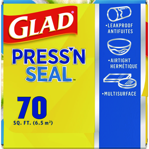 Picture of Press'n Seal Food Plastic Wrap, 70 Square Foot Roll, 12 Rolls/Carton