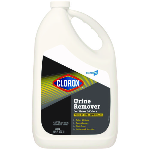 Picture of CloroxPro Urine Remover for Stains and Odors, 128 oz Refill Bottle