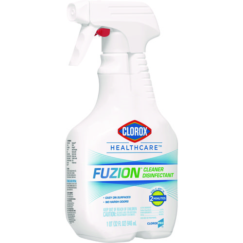 Picture of Fuzion Cleaner Disinfectant, Unscented, 32 oz Spray Bottle, 9/Carton