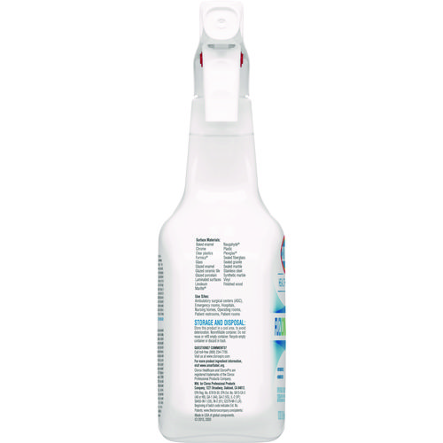 Picture of Fuzion Cleaner Disinfectant, Unscented, 32 oz Spray Bottle, 9/Carton