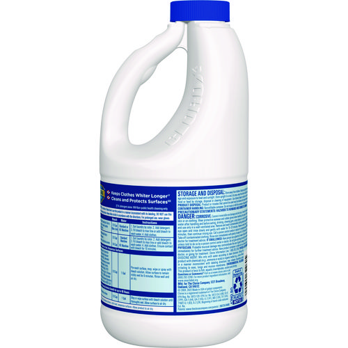 Picture of Concentrated Regular Disinfecting Bleach, 43 oz Bottle, 6/Carton