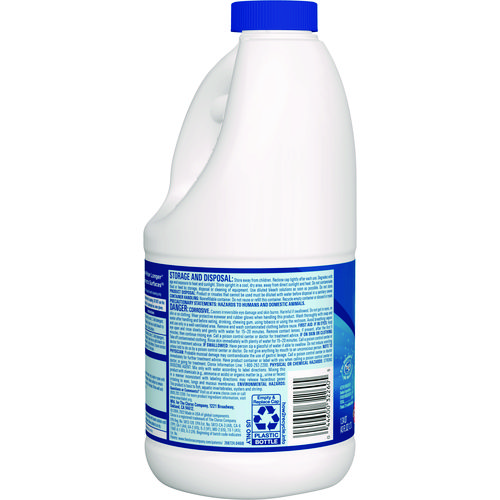 Picture of Concentrated Regular Disinfecting Bleach, 43 oz Bottle, 6/Carton