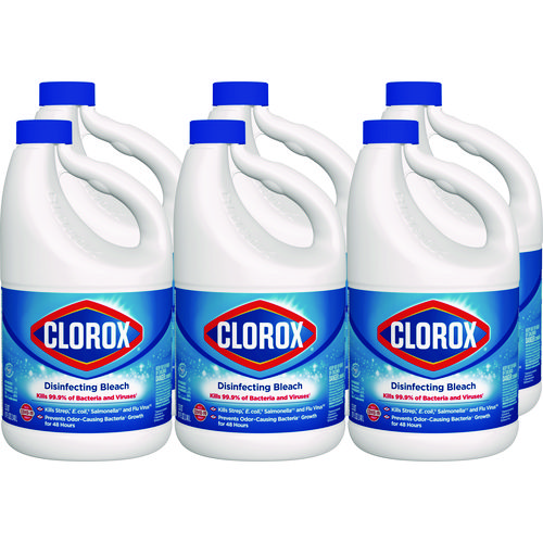 Picture of Concentrated Regular Disinfecting Bleach, 81 oz Bottle, 6/Carton