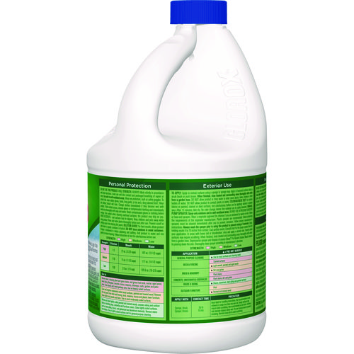 Picture of CloroxPro Results Concentrated Outdoor Bleach, 81 oz Bottle, 6/Carton