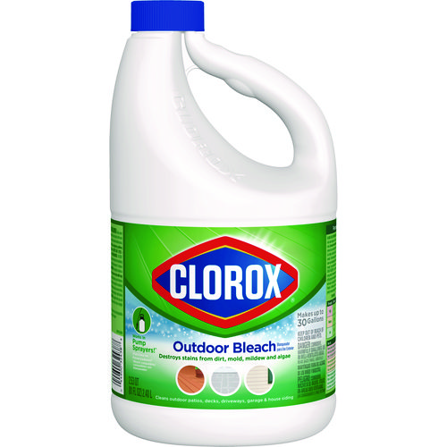 Picture of CloroxPro Results Concentrated Outdoor Bleach, 81 oz Bottle, 6/Carton