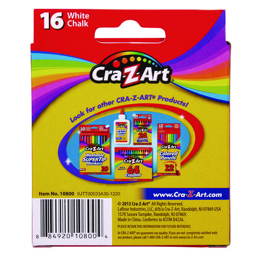 Picture of White Chalk, 16/Pack