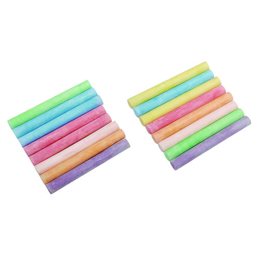 Picture of Colored Chalk, Assorted Colors, 16/Pack