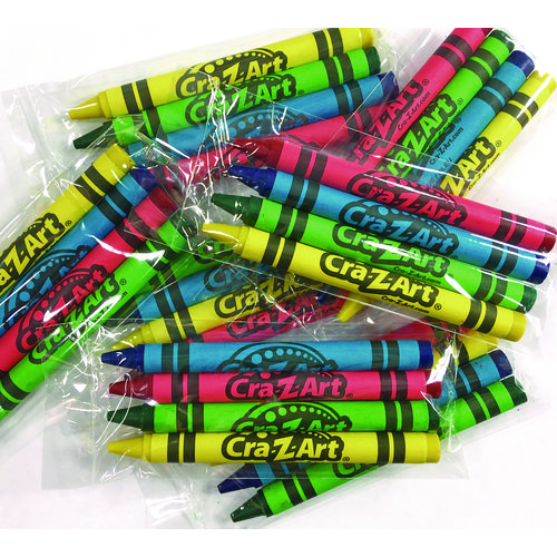 Picture of Washable Crayons, Assorted, 4/Pack