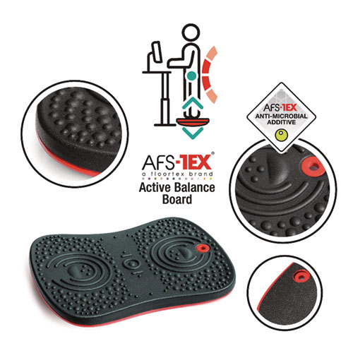 Picture of AFS-TEX Active Balance Board, 14 x 20 x 2.5, Black