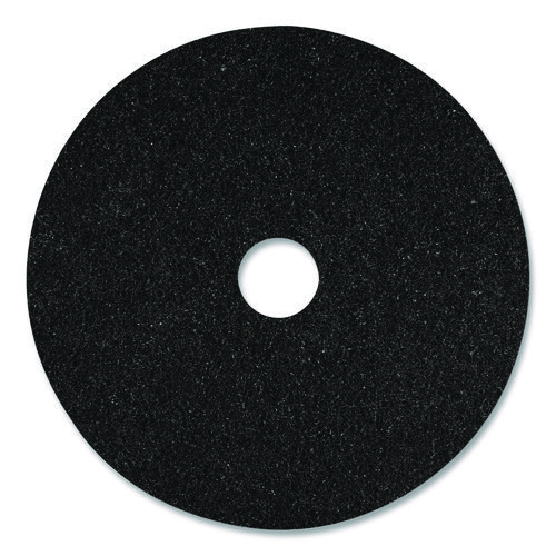 Picture of Stripping Pads, 15" Diameter, Black, 5/Carton