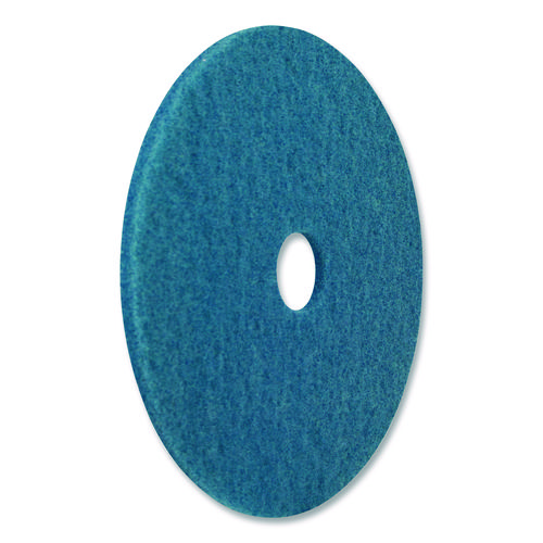 Picture of Blue Cleaner Pad, 16" Diameter, Blue, 5/Carton