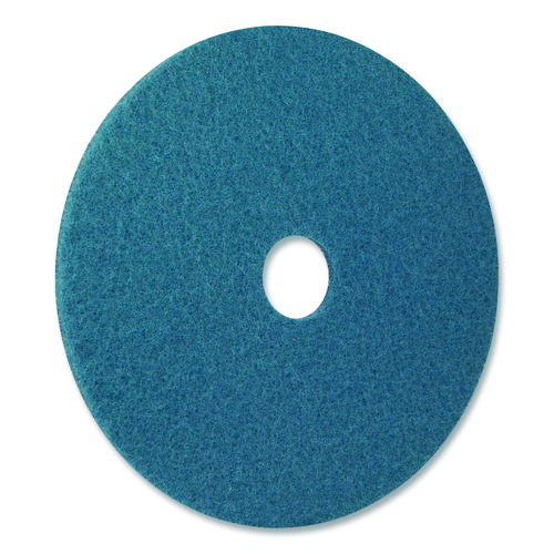 Picture of Blue Cleaner Pad, 20" Diameter, Blue, 5/Carton