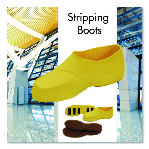 Picture of Stripping Boots, Large, Yellow, 2/Pack