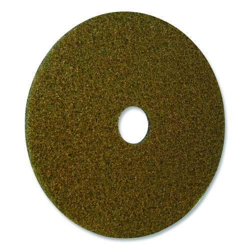 Picture of Black Diamond 1500 Grit Diamond Pad, 20" Diameter, Black/Yellow, 2/Carton