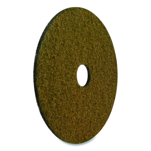 Picture of Black Diamond 1500 Grit Diamond Pad, 20" Diameter, Black/Yellow, 2/Carton