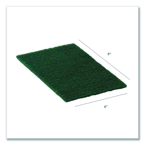 Picture of 90-96 Medium Duty Hand Cleaning Pad, 6 x 9, Green, 20/Pack, 3 Packs/Carton