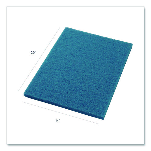 Picture of Blue Cleaner Pad, 14 x 20, Blue, 5/Carton