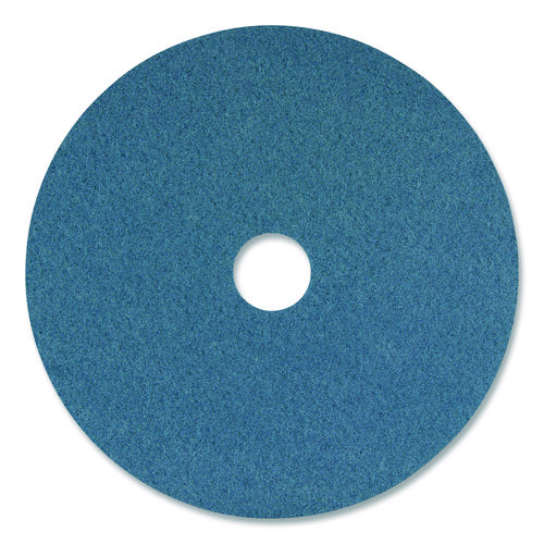 Picture of Blue Cleaner Pad, 16" Diameter, Blue, 5/Carton