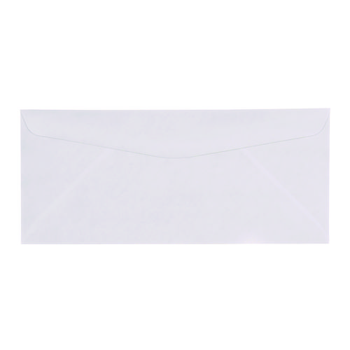 Picture of Open-Side Security Tint Business Envelope, 1 Window, #10, Commercial Flap, Gummed Closure, 4.13 x 9.5, White, 500/Box