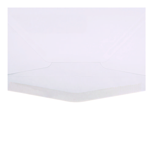 Picture of Open-Side Business Envelope, 1 Window, #10, Commercial Flap, Gummed Closure, 4.13 x 9.5, White, 500/Box